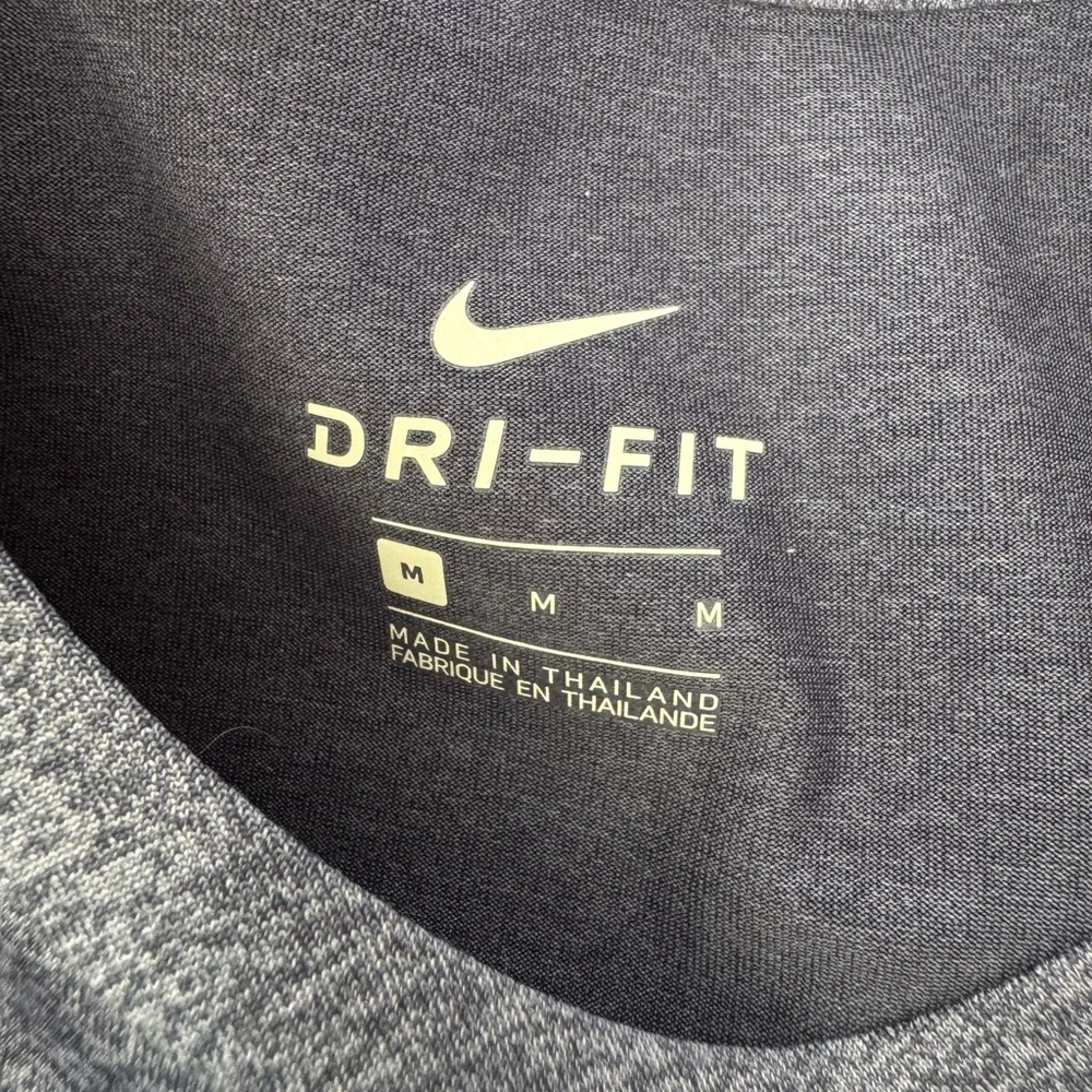 Nike Blue Short Sleeve Dri- Fit‎ Breathe Athletic Shirt